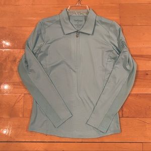 Golf Long Sleeve Halfzip Polo